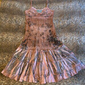 Butterfly Dropout gorgeous boho Dress. XS